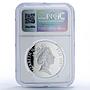 Fiji 10 dollars Princess Diana Child History Politics PF70 NGC silver coin 1997