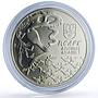 Abkhazia 3 apsars Quetzalcoatlus Northropi Dinosaurs Fauna nickel coin 2021