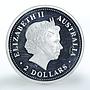 Australia 2 Dollar Year of the Pig Lunar Series I silver proof coin 2007