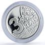 Brazil 3 reais Belo Horizonte City 100th Anniversary proof silver coin 1997