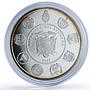 Ecuador 1 sucre Race Walking Olympics Ibero-American proof silver coin 2007