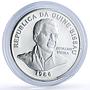 Guinea-Bissau 1000 pesos Balance Beam Osvaldo Vierra X#3 proof silver coin 1984