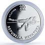 Croatia 200 kuna Athletics Tennis Atlanta Olympic Games proof silver coin 1996