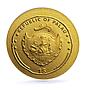 Palau 1 dollar Claudius Aureus Roman Empire History gold coin 2010
