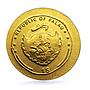 Palau 1 dollar Caligula Aureus Roman Empire History gold coin 2010
