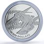 Fiji 2 dollars Tree Frog Conservation Wildlife Fauna proof silver coin 2018