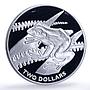 Fiji 2 dollars Tree Frog Conservation Wildlife Fauna proof silver coin 2018