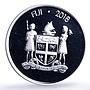Fiji 2 dollars Tree Frog Conservation Wildlife Fauna proof silver coin 2018
