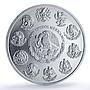 Mexico 1 onza Libertad Angel of Independence Gilt silver coin 2003