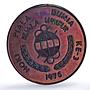 Malaysia Set Hockey World Cup Kuala Lumpur KE 3 silver copper medals 1975