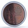 Malaysia Set Hockey World Cup Kuala Lumpur KE 3 silver copper medals 1975