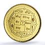 Nepal 1/20 oz asarfi Lord Buddha Buddhism Religion proof gold coin 1995