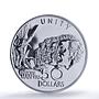Guyana 50 dollars Independence Enmore Martyrs History MS69 NGC silver coin 1976