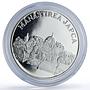 Moldova 50 lei Japca Monastery Church Religion Architecture silver coin 2000