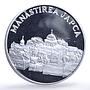 Moldova 50 lei Japca Monastery Church Religion Architecture silver coin 2000