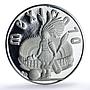 Mexico Football World Cup 1970 Indian Players Stadium proof silver medal ND