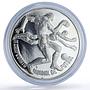 Mexico Football World Cup 1970 Indian Players Stadium proof silver medal ND