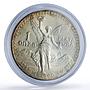 Mexico 1 onza Libertad Angel of Independence silver coin 1987