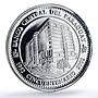 Paraguay 1 guarani Canonero Central Bank Anniversary Ship proof silver coin 2002