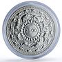 Sri Lanka Ceylon 5 rupees Buddhism 2500 Years Animals Religion silver coin 1957