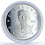 Spain Catalonia 25 ecu Francesc Macia Llussa History proof silver coin 1995