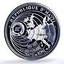 Haiti 50 gourdes European Market Treaties Rome History proof silver coin 1977