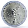 Mexico 1 onza Libertad Angel of Independence silver coin 1996