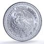 Mexico 1 onza Libertad Angel of Independence silver coin 1996