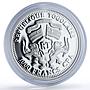 Togo 1000 francs Cat Year Lunar Chinese Calendar Gilt proof silver coin 2011