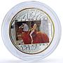 Cook Islands 20 dollars Lady Godiva Collier Masterpieces Art silver coin 2013