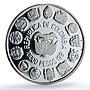 Colombia 10000 pesos Santa Fe Bogota Mint Ibero-American proof silver coin 1991