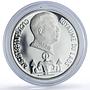 Laos 5000 kip Savang Vatthana Wat Phra Kio Museum Vientiane PR silver coin 1975