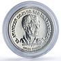 Nicaragua 500 cordobas Fonseca Revolutionary History Politics silver coin 1980