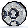 Turks and Caicos Islands 20 crowns King George III PF70 NGC silver coin 1977