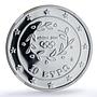 Greece 10 euro Olympics Torch Relay Athens Africa PF70 NCG silver coin 2004