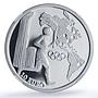 Greece 10 euro Olympics Torch Relay Athens Americas PF69 NCG silver coin 2004