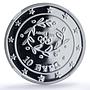 Greece 10 euro Olympics Torch Relay Athens Asia PF69 NCG silver coin 2004