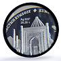 Kyrgyzstan 10 som Kumbez Manas Horse Architecture PF70 NGC silver coin 2014