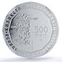 Kazakhstan 500 tenge Buckles Deers Nomads Treasures PF70 NGC silver coin 2010