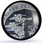 Kazakhstan 500 tenge Buckles Deers Nomads Treasures PF70 NGC silver coin 2010
