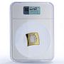 Luxembourg 2,5 euro Adolphe Bridge Henri Architecture PF69 NGC bimetal coin 2017