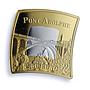 Luxembourg 2,5 euro Adolphe Bridge Henri Architecture PF69 NGC bimetal coin 2017