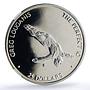 Marshall Islands 25 dollars Greg Louganis Jackknife PF68 NGC silver coin 1988