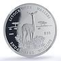 Namibia 10 dollars Litocranius Walleri Wildlife Fauna PF69 NGC silver coin 2009