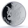 Namibia 10 dollars Litocranius Walleri Wildlife Fauna PF69 NGC silver coin 2009
