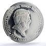 Philippines 25 piso Reagan Aquino Visit Politics PF69 NGC silver coin 1986