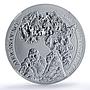 Rwanda 50 francs Gorilla African Ounce Wildlife Fauna MS70 NGC silver coin 2008