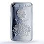 Tokelau 1 dollar Spades Four Aces Cards Games PF69 NGC silver coin 2015