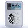 Cyprus 1 pound Torch Runner Sydney Olympic Games PF69 NCG silver coin 2000