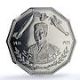 Iraq 1 dinar Hussein Iraqi Army Air Forces Plane Jet MS66 NGC nickel coin 1981